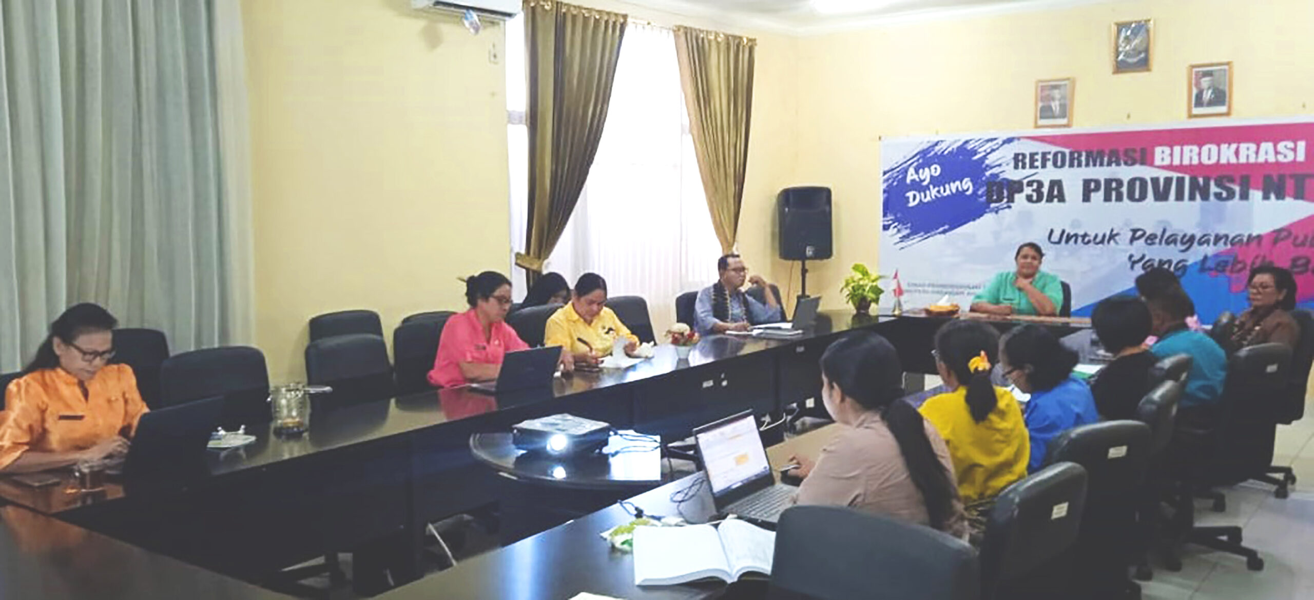 RAPAT PEMBAHASAN  REVISI RENJA DP3AP2KB PROVINSI  NTT TA. 2025