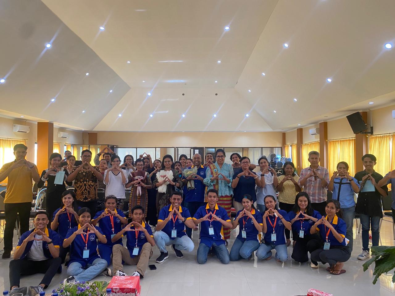 Sosialisasi Gereja Ramah Anak di GMIT Koenonia Kupang